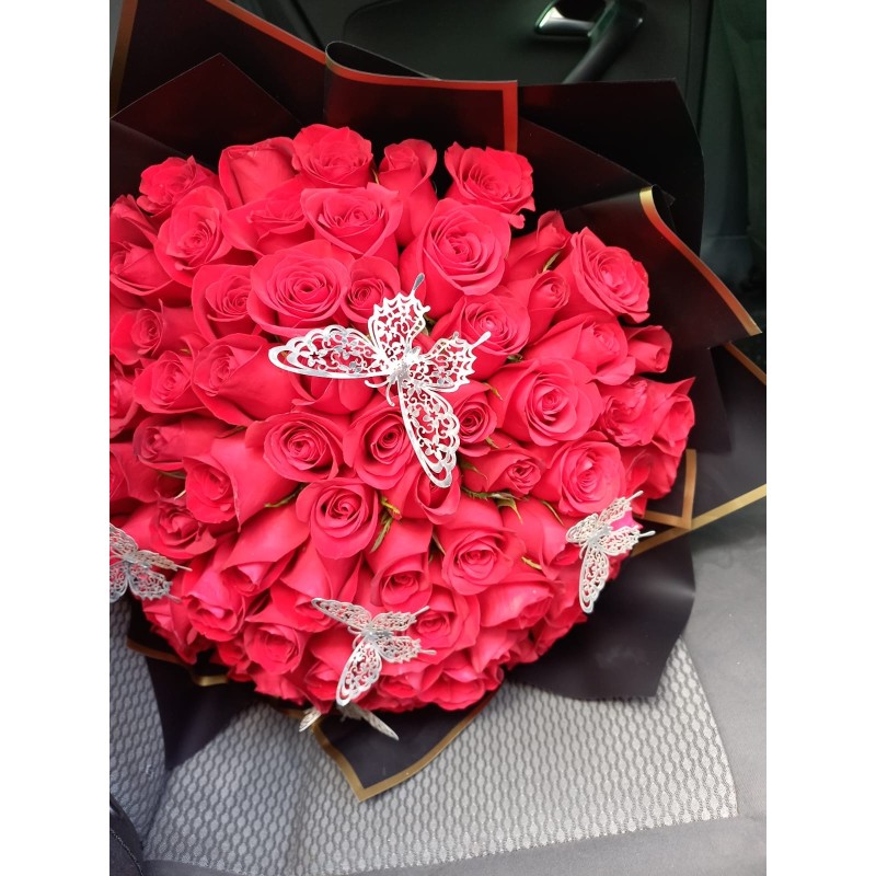 Ramo de 100 rosas
