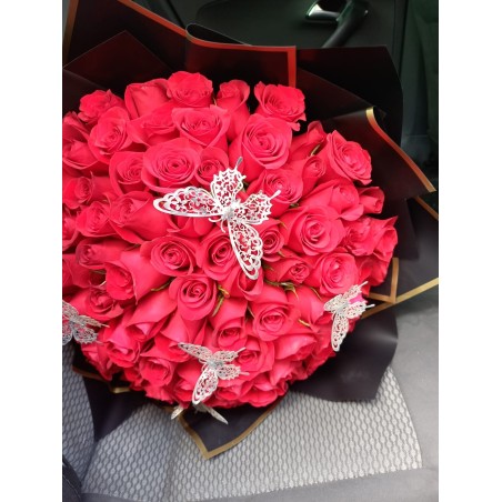 Ramo de 100 rosas