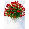 Arreglo redondo con 150 rosas rojas | Impacto floral elegante